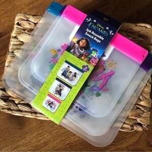 Disney: Encanto: 3pk reusable snack bags